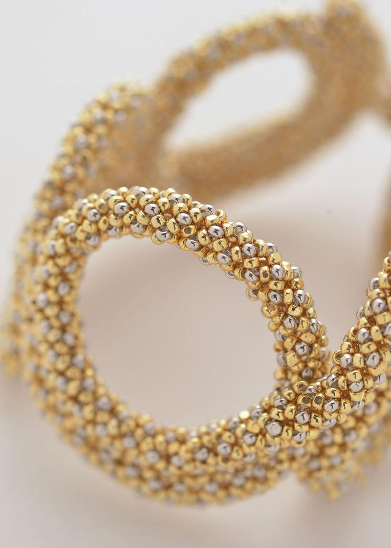 BRAZALETE TAPIE HAIKURI ORO PLATINO