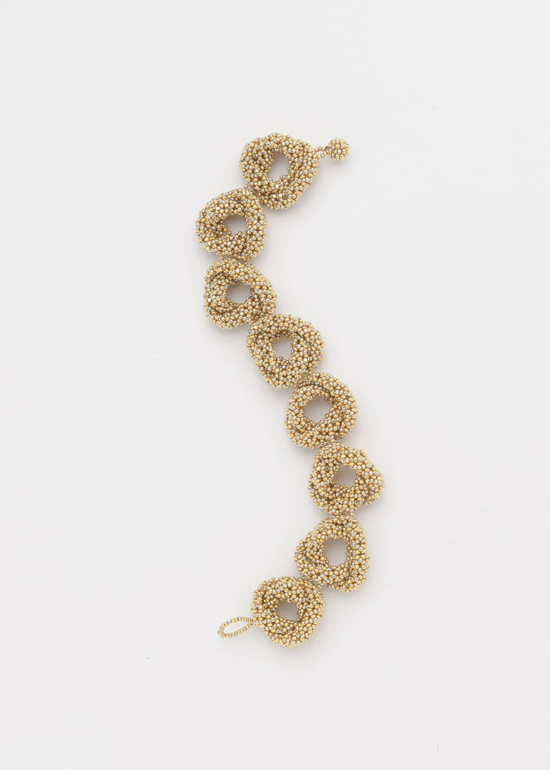 BRAZALETE HAIKURI ORO PLATINO