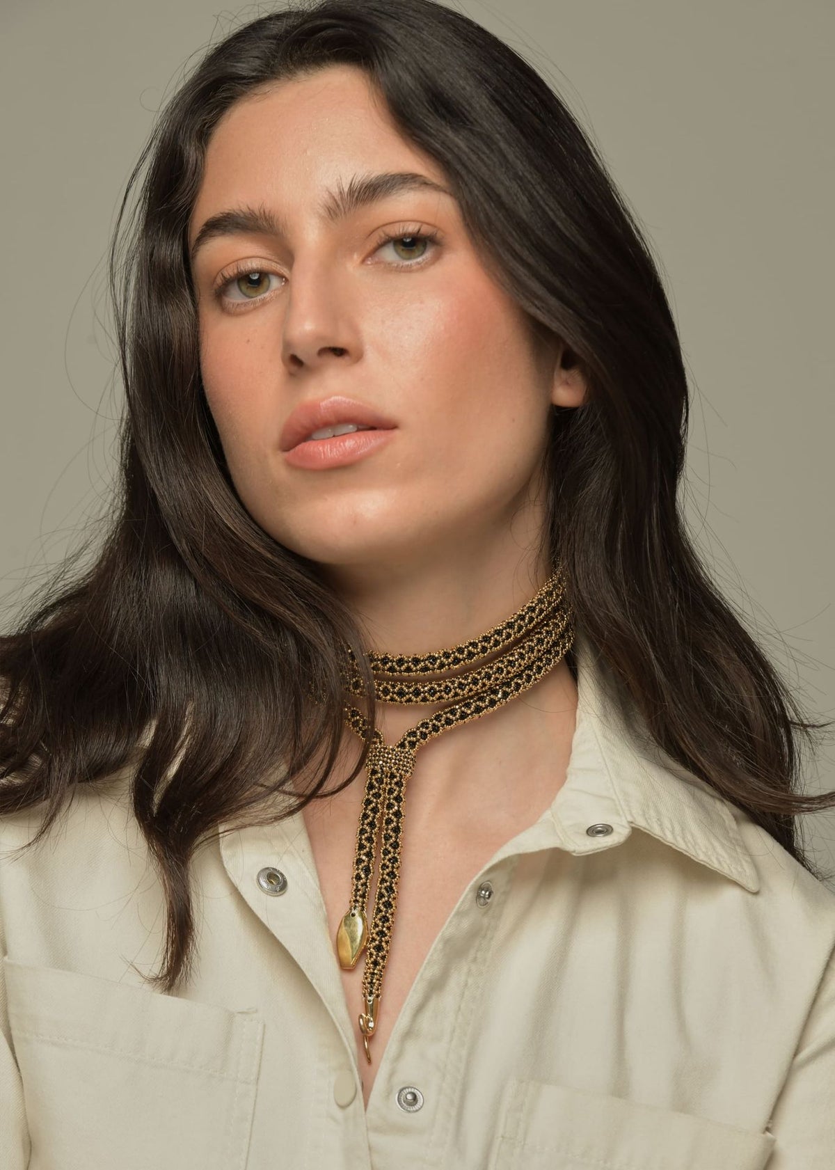 CINTILLA NAWI ORO NEGRO