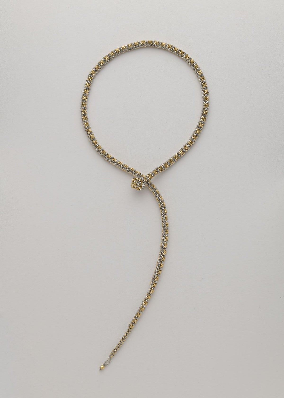 COLLAR SERPIENTE ORO PLATINO