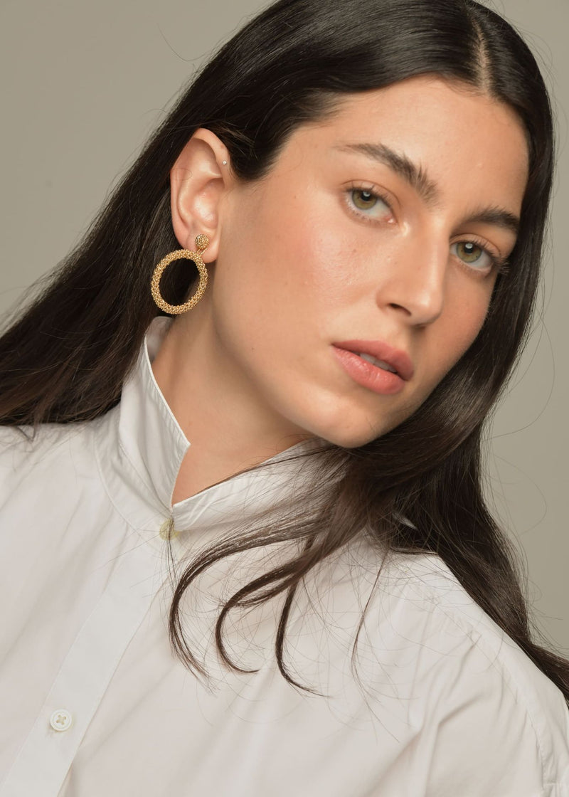 ARETES UN ARO MARTHA ORO