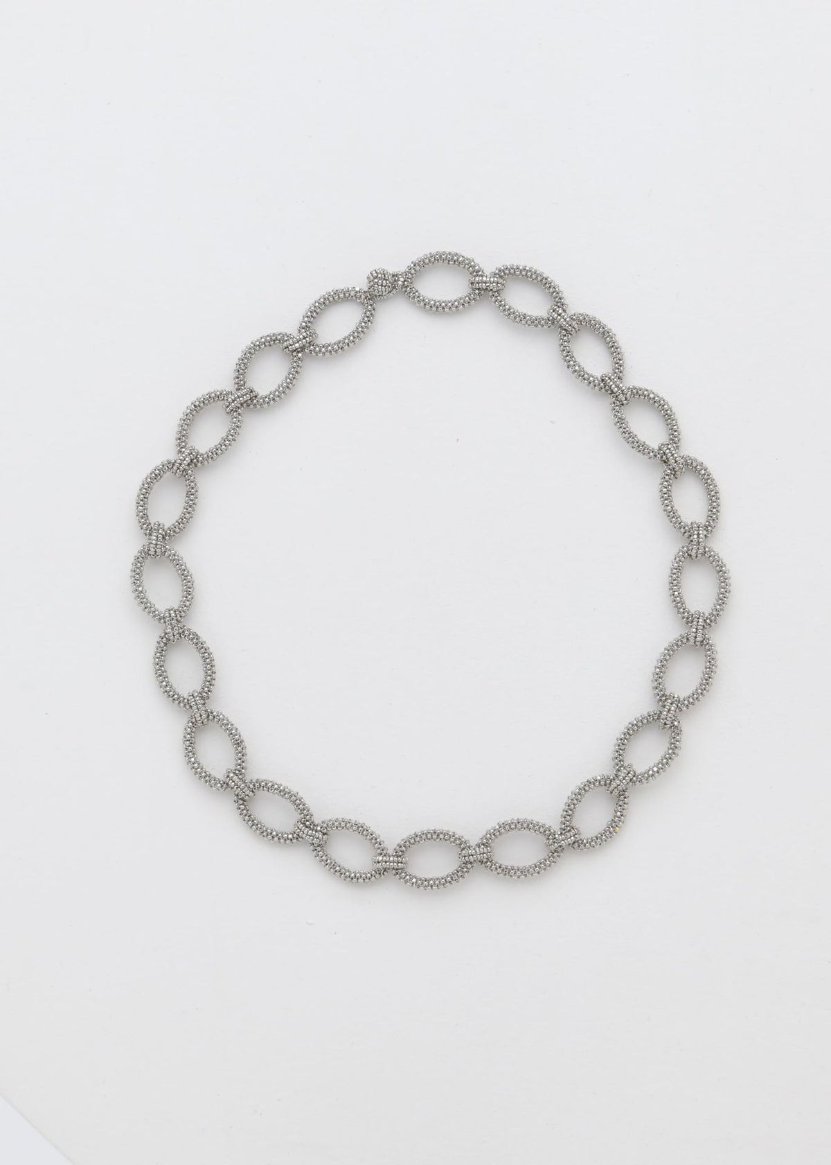 GARGANTILLA AROS TAWARI PLATINO