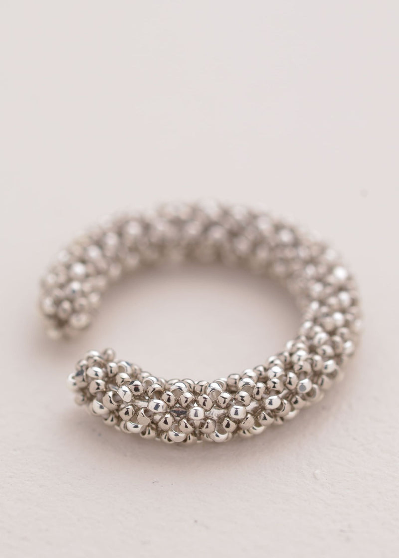 EARCUFF SENCILLO MARTHA PLATINO