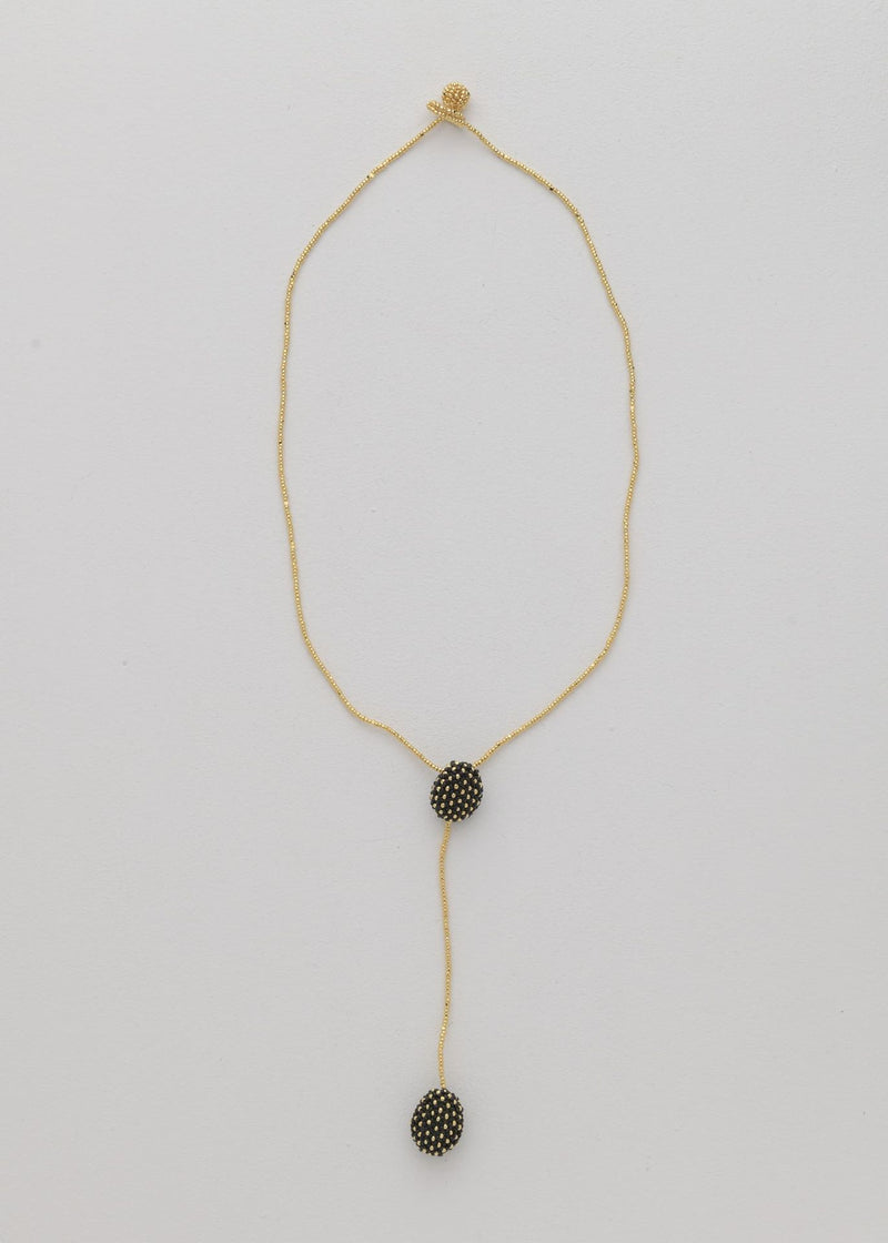 COLLAR DOS TAWARI ORO NEGRO